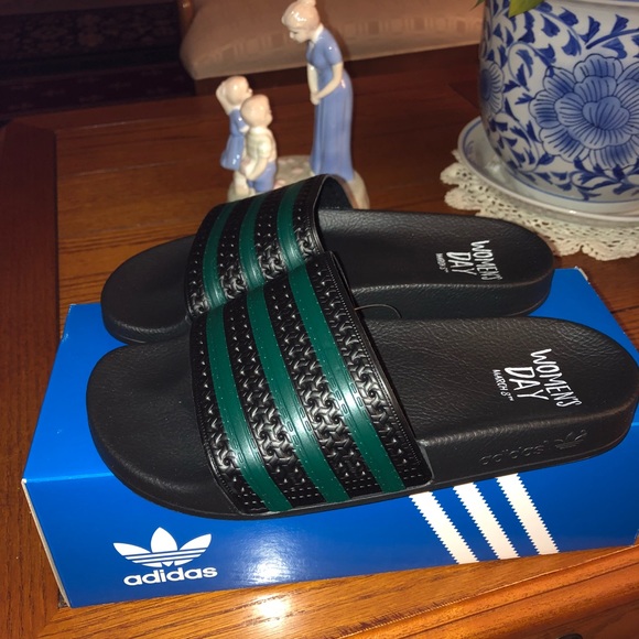 women's day adidas slides